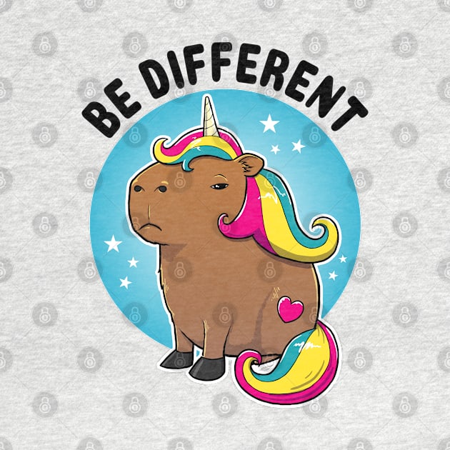 Be different Capybara Unicorn by capydays